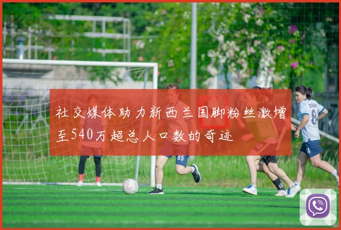 社交媒体助力新西兰国脚粉丝激增至540万超总人口数的奇迹